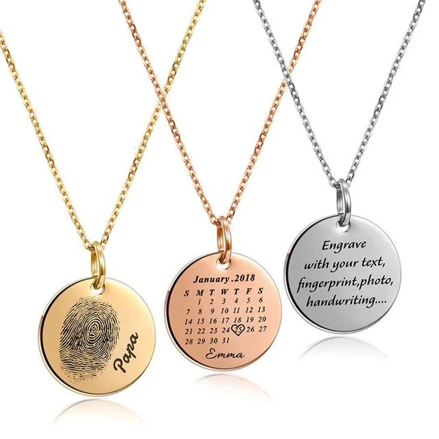 Collier disque
