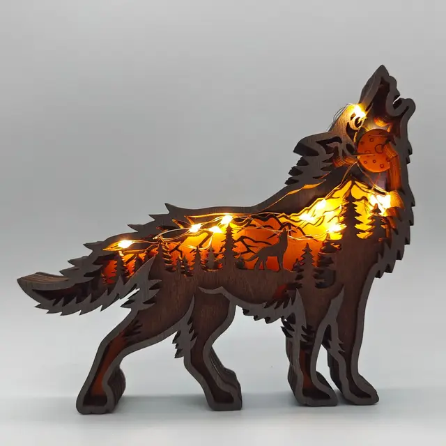 Figurine animal 3D .Led