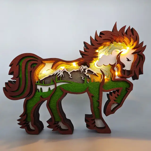 Figurine animal 3D .Led