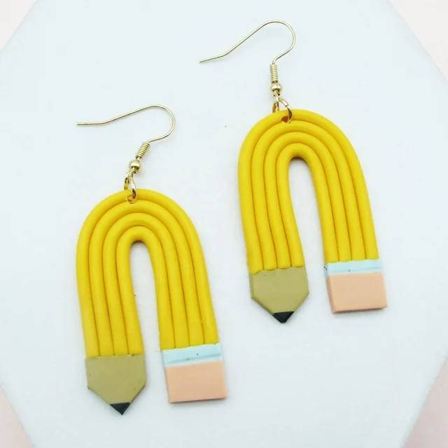 Boucles d'oreilles crayons