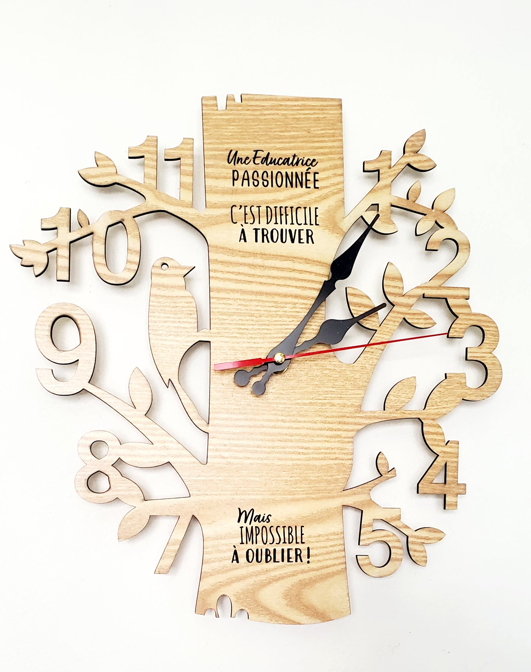 Horloge personnalisée