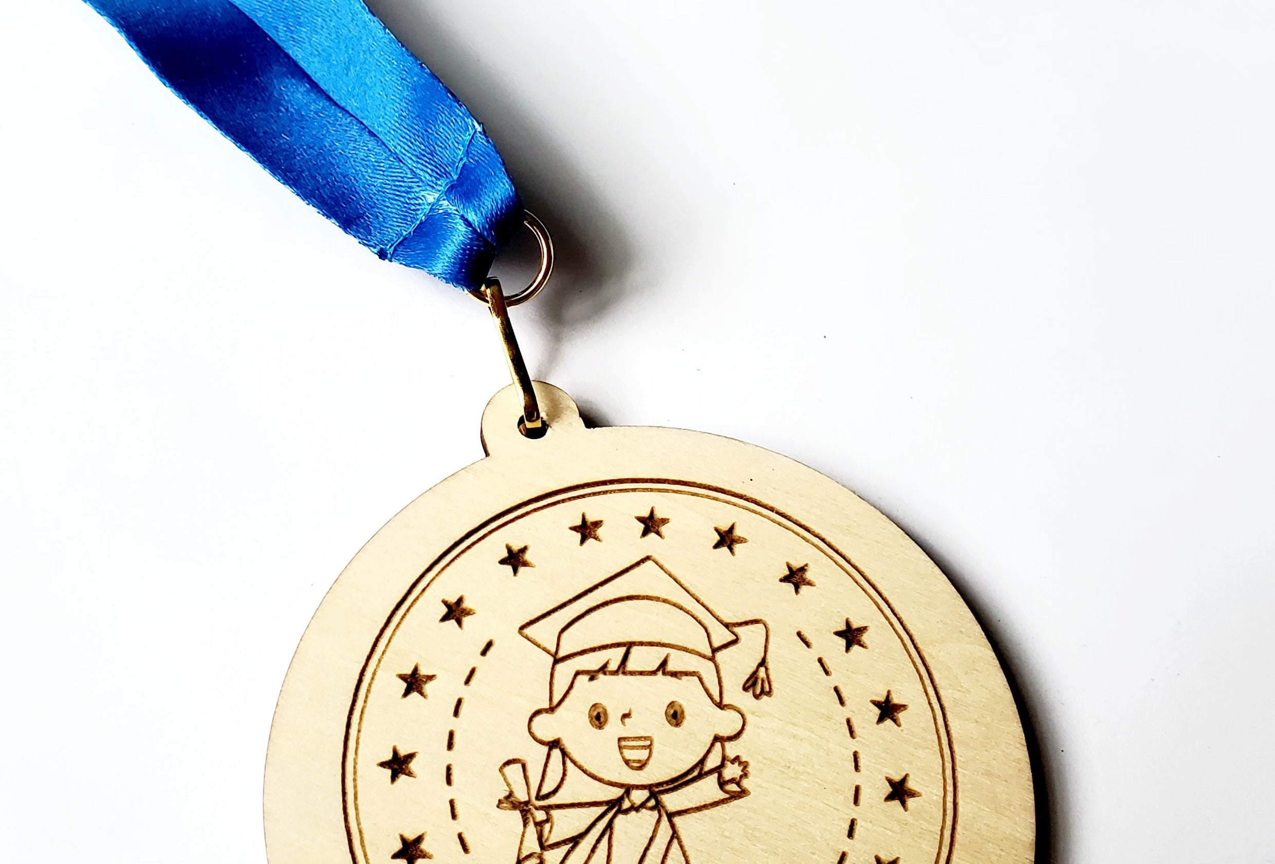 Médaille en bois