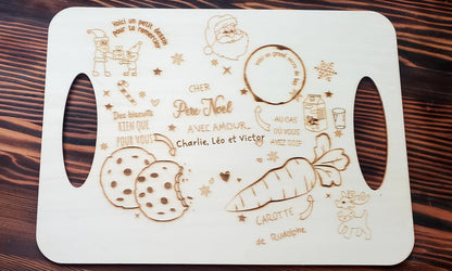 Plateau du père noël