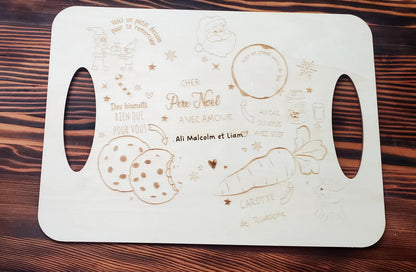 Plateau du père noël