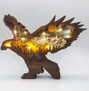 Figurine animal 3D .Led