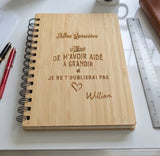 Bloc Note bamboo
