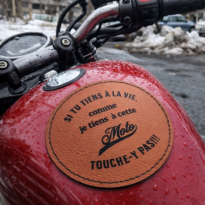 Patch autocollant cuir