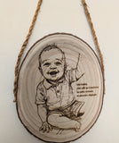 Rondin personnalisé