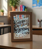 Cadre LED personnalisé