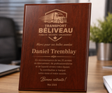 Trophée/plaque