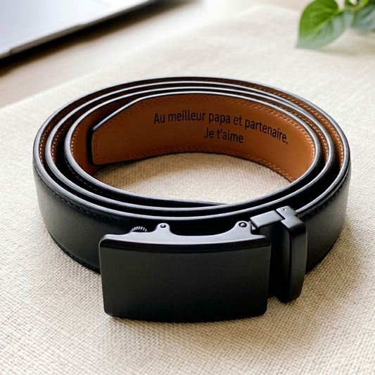 Ceinture en cuir homme