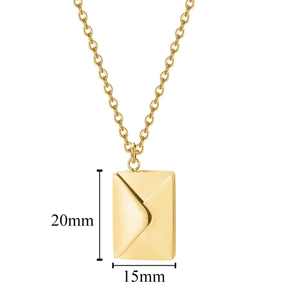 Collier enveloppe