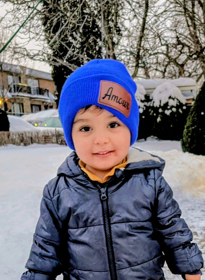 Tuque en tricot personnalisée