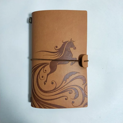 Bloc note en simili cuir