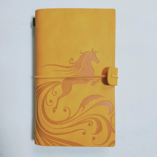 Bloc note en simili cuir