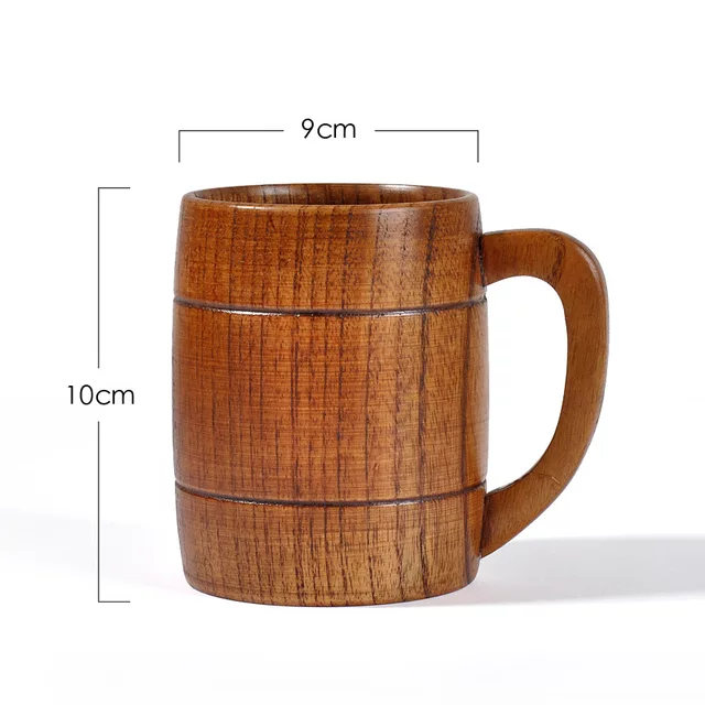 Tasse en bois (grande)