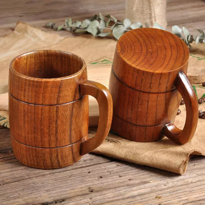 Tasse en bois (grande)