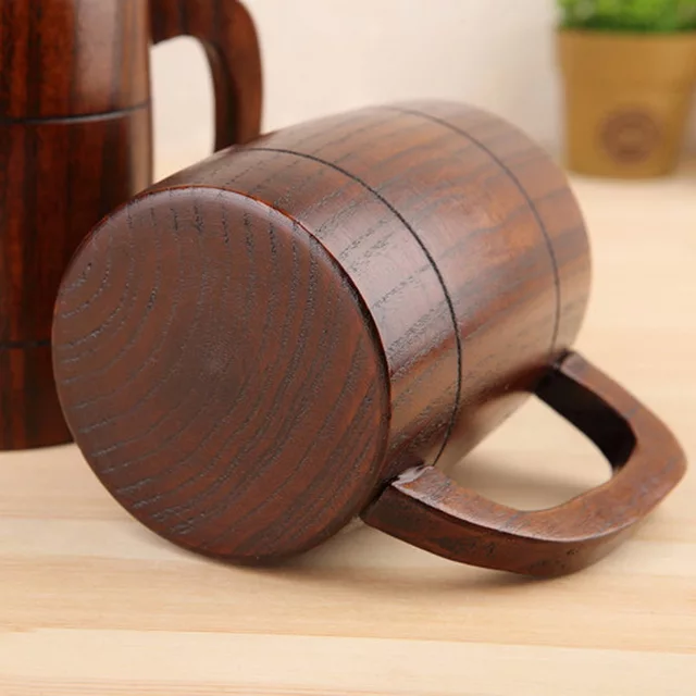 Tasse en bois (grande)