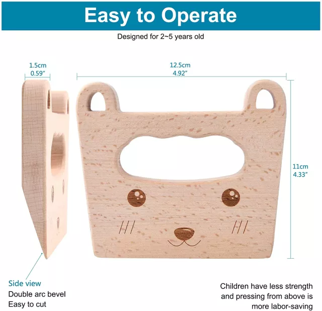 Couteau en bois pour enfant
