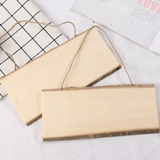 Plaque de bois personnalisée