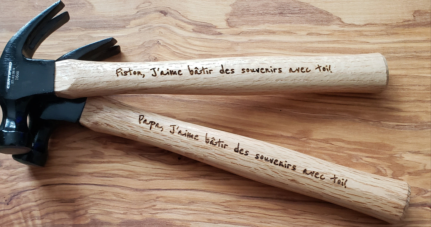 Marteau en bois