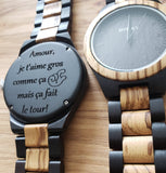 Montre bois