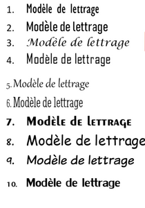 Bloc note Feuille érable