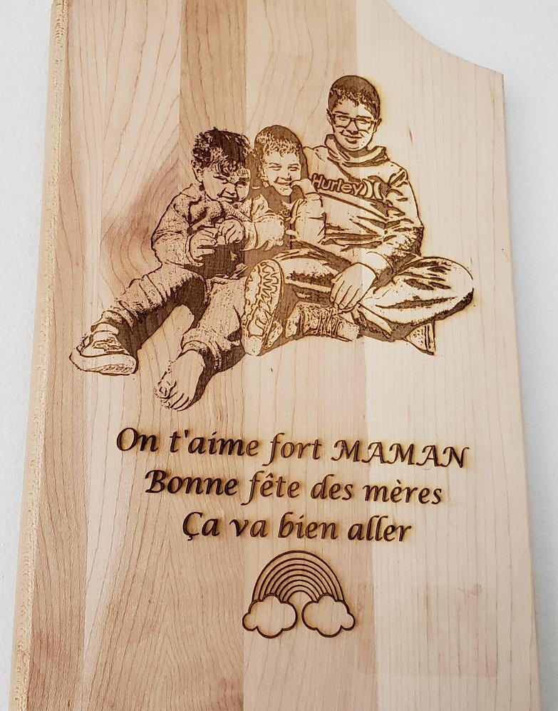 Planches à découper et plateau
