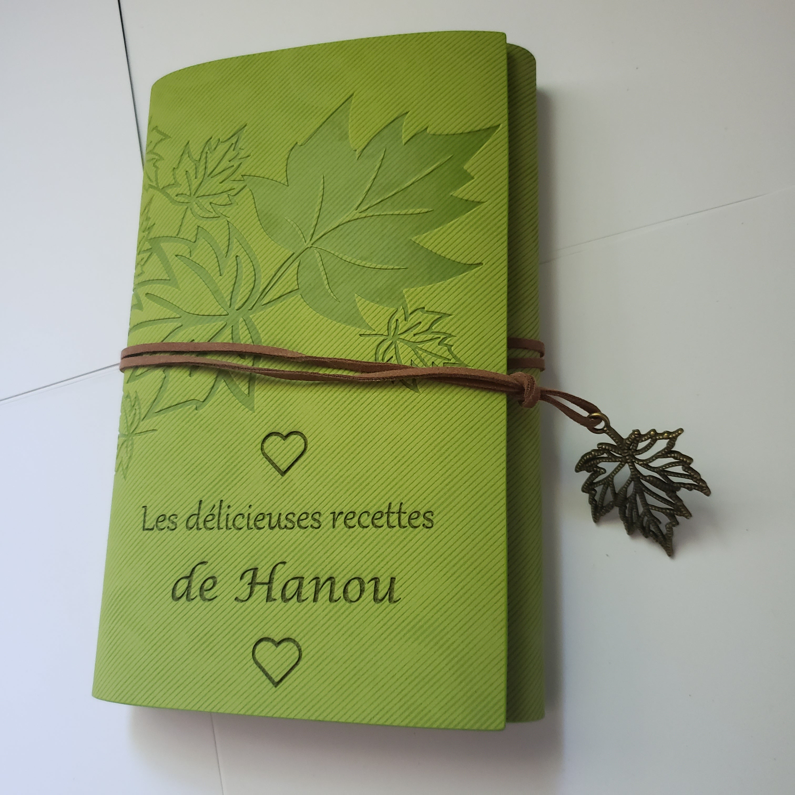 Bloc note Feuille érable