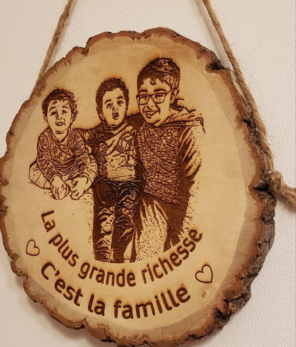 Rondin personnalisé