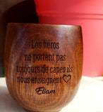 TASSE EN bois