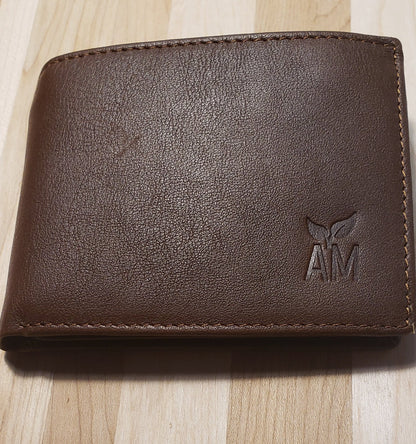 Portefeuille en cuir ANC
