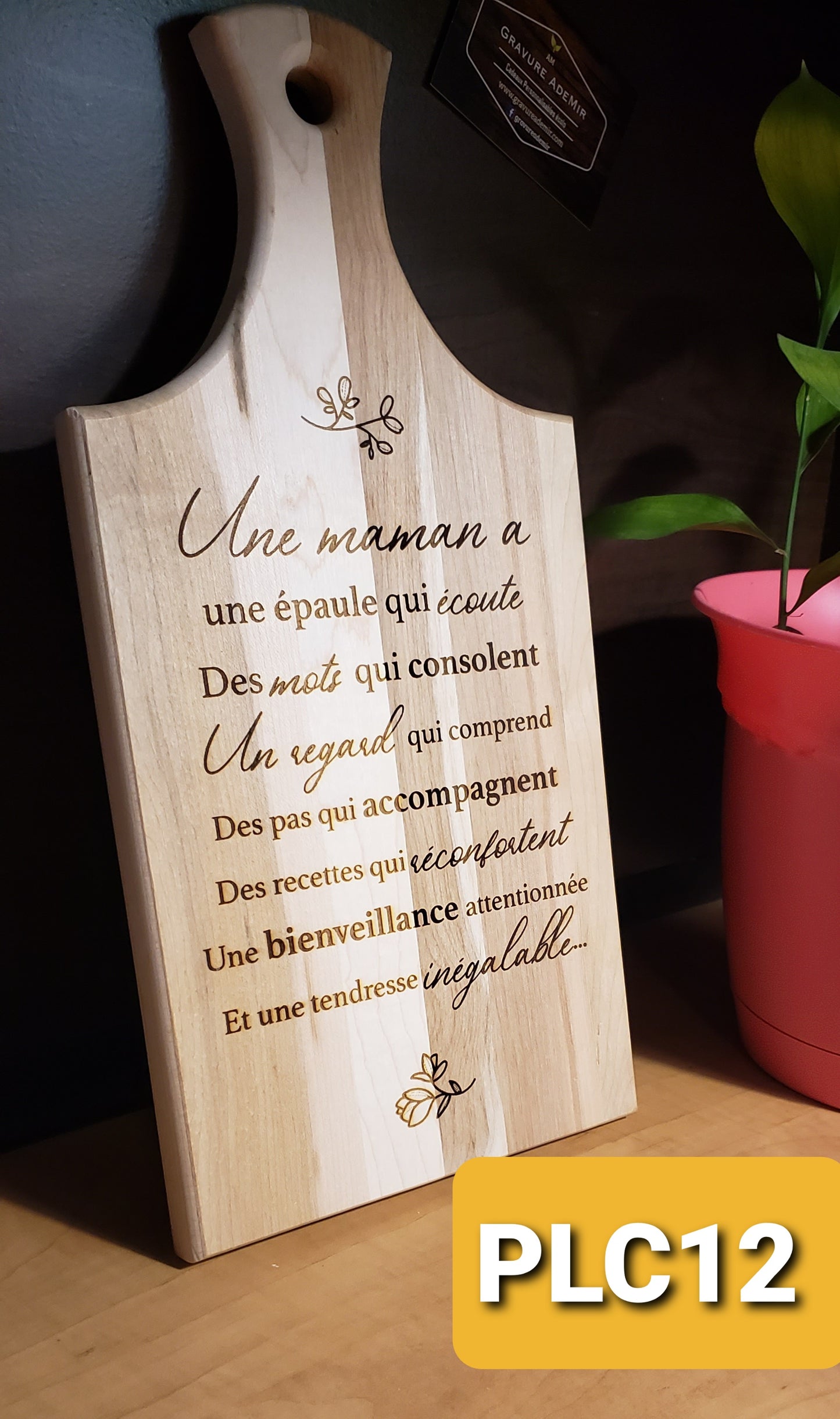 Planches à découper et plateau