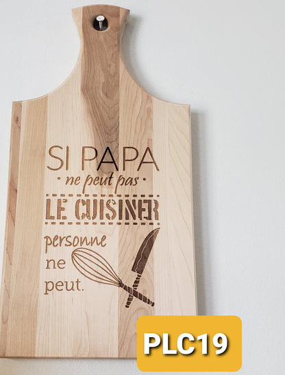 Planches à découper et plateau