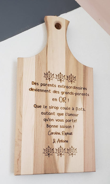 Planches à découper et plateau