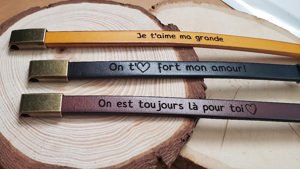 Bracelet en cuir