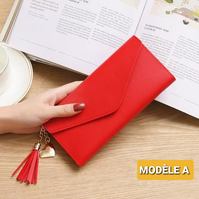 Portefeuille simili cuir pour femme