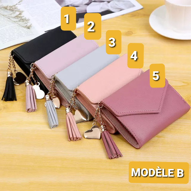 Portefeuille simili cuir pour femme