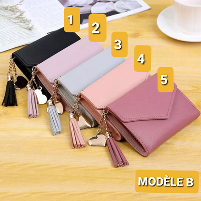 Portefeuille simili cuir pour femme