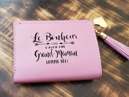 Portefeuille simili cuir pour femme