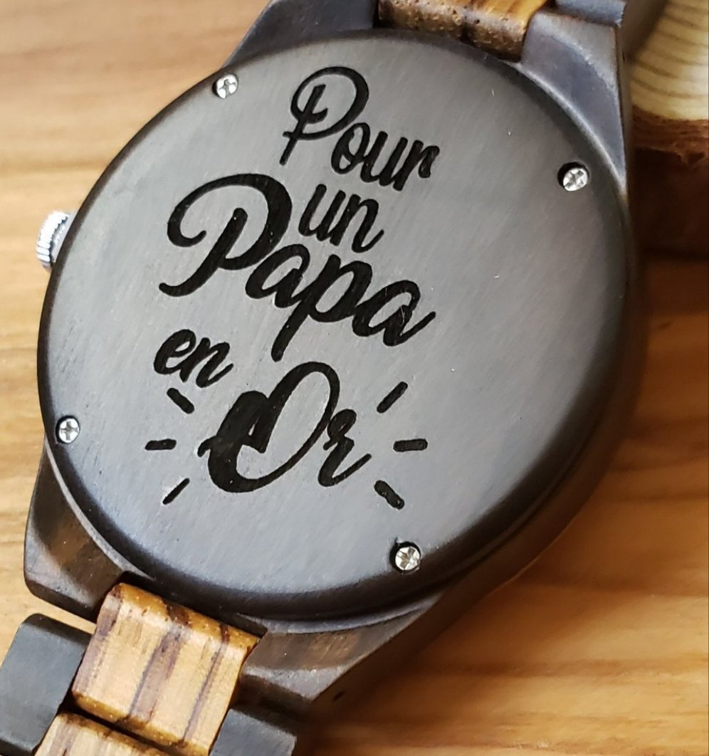 Montre bois