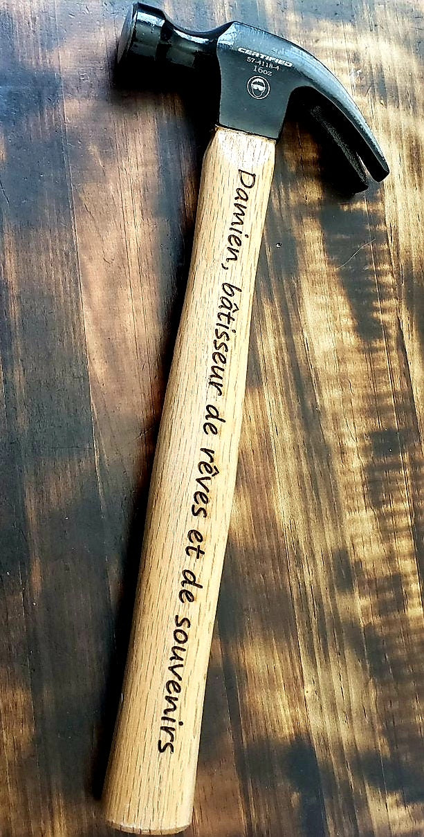 Marteau en bois
