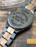Montre bois
