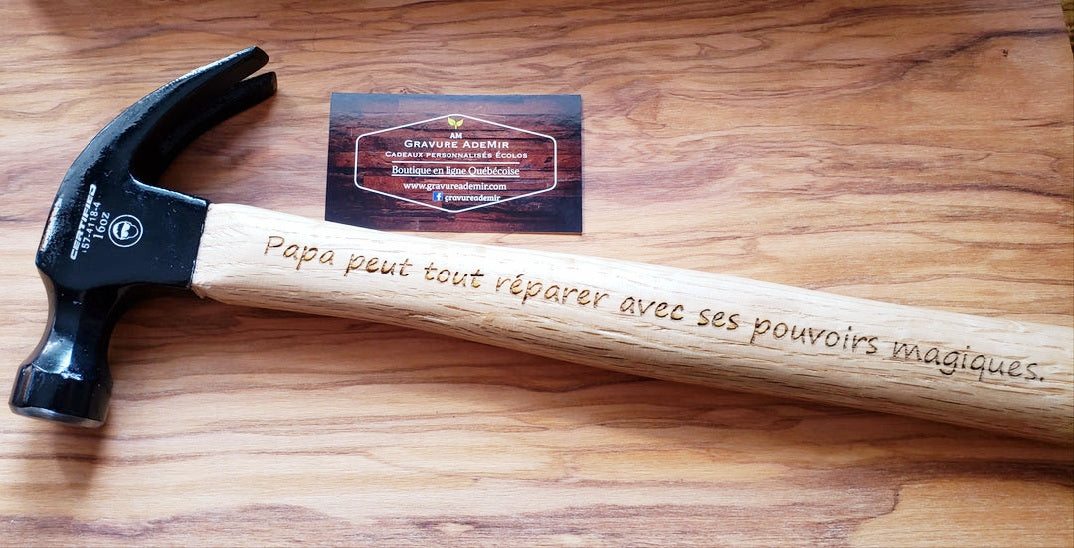 Marteau en bois