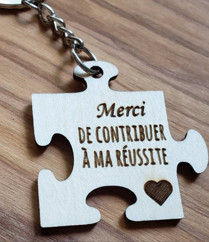 Porte clé en bois