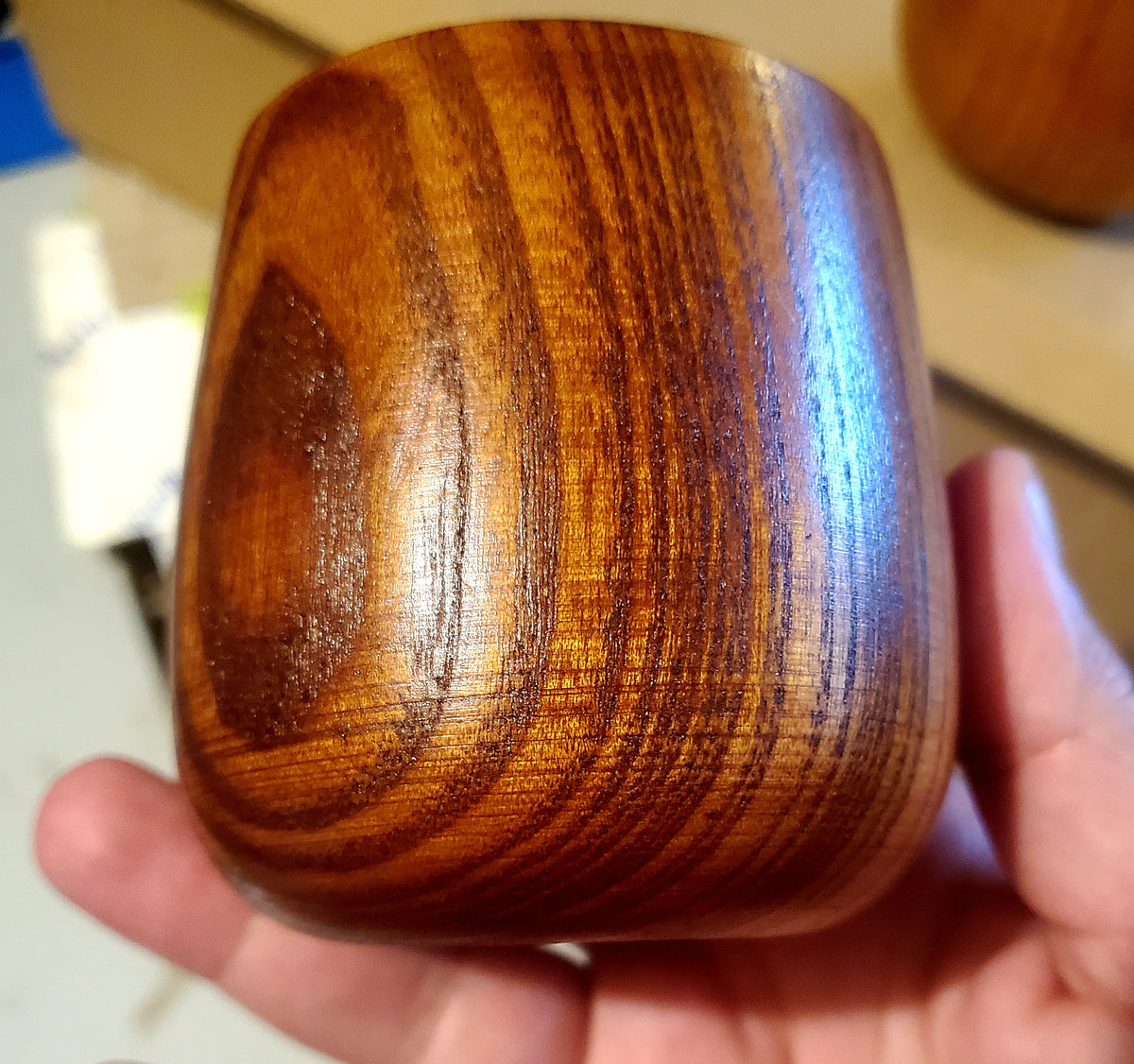 Tasse en bois