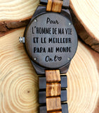 Montre bois