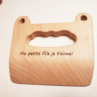 Couteau en bois pour enfant