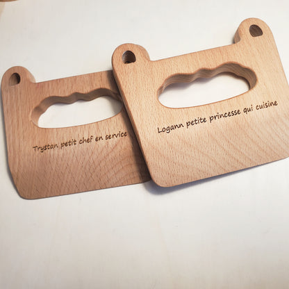 Couteau en bois pour enfant