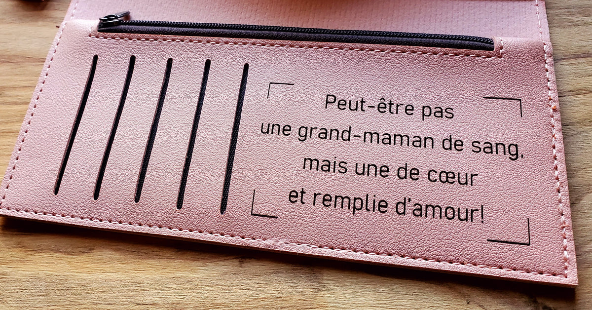 Portefeuille simili cuir pour femme